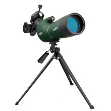 Svbony SV28 20-60x60mm Spotting Scope with Tripod, Carrying Bag, Phone Adapter, HD Bak-4 Prism FMC Optics, Angled Spotter Scope, for Target Shooting,