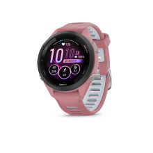 Garmin Forerunner 265S with Music, 42mm GPS running smartwatch, AMOLED touchscreen, advanced training & insights, training & HRV status, safety & tra