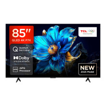 TCL 85P7K-UK 85" QLED 4K Ultra HD HDR Google TV (Google Assistant, Freeview Play, Dolby Atmos, Dolby Vision, HDR10+, 120Hz Game Accelerator, Motion C