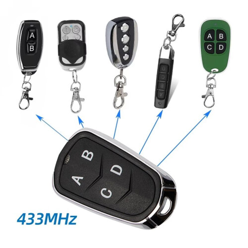 10PCS 4CH Wireless Remote Control Cloner 433Mhz Rolling Code Cloning Code Remote Control for Electric Gate Garage Door 2