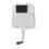 NES Home Nes Home Dual Flush Concealed Cistern and Matte Black Square Flush Plate 1