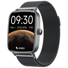 Smart Watch for Men Women(Answer/Make Calls), 1.85" HD Screen Fitness Watch with SpO2 Heart Rate Sleep Monitor, Smart Watches 100+ Sport IP68 Waterpr