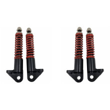4X Elektro Roller Federung Feder Stoß DäMpfer 8 Zoll StoßFest Vorder Gewinde Stoß DäMpfer Roller ZubehöR