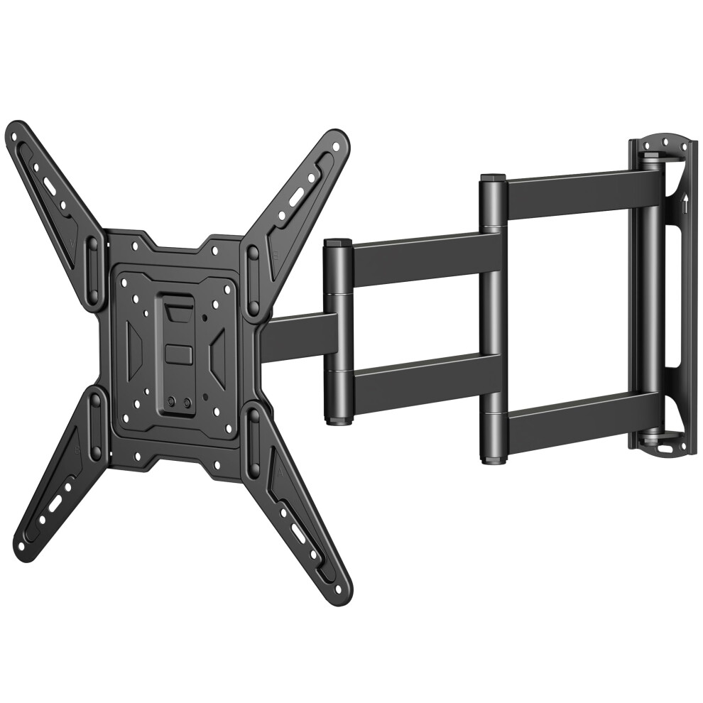 Xinlei Tv Wall Bracket Tilt Swivel Wall Mount For Most 23-65 Inch Flat Curved Screens, Extendable Wall Bracket For Tvs Up To 45Kg, Max Vesa 400X400mm 5008245012531