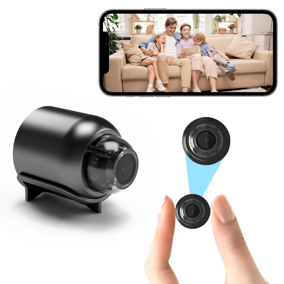 Spy Camera, Mini Spy Camera Wireless, 1080P Hd Wifi Wireless Camera With Audio And Video, Small Nanny Cam For Home Security Surveillance Camera With 5008415342604