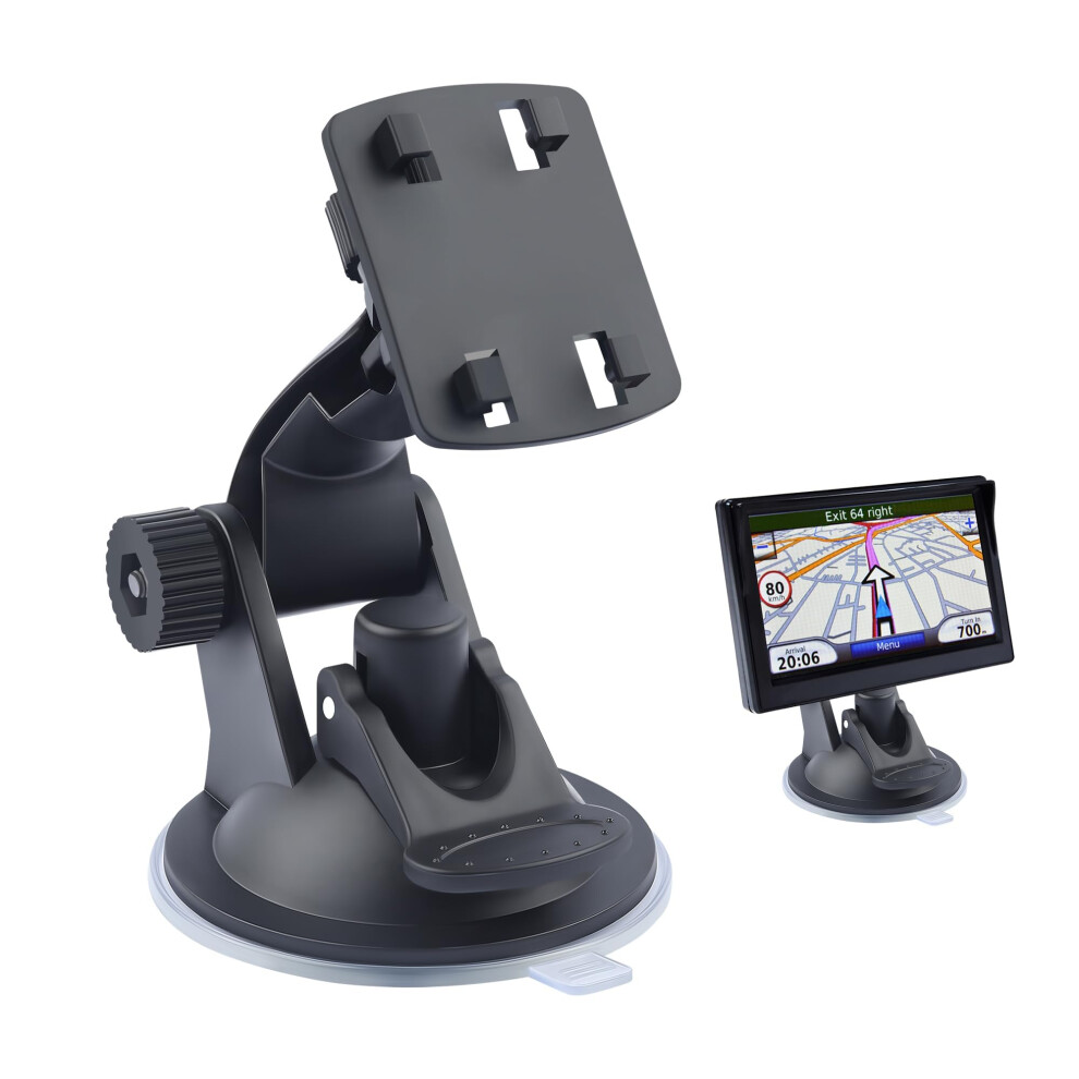 Car Backup Camera Monitor Stand With Strong Suction Cups, Adjustable Windshield Mount For Car Truck Suv 4.3" & 5" Backup Camera 5004570347737