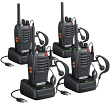 Proster Walkie Talkies 4 Pack Rechargeable 2 Way Radio PMR446 Licence Free