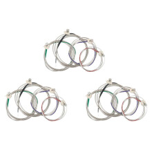 12Pcs Upright Bass Strings Double Bass Strings 4/4 3/4 1/2 1/4 1/8 Size 1Th 2Rd 3Nd 4St Contrabass Strings