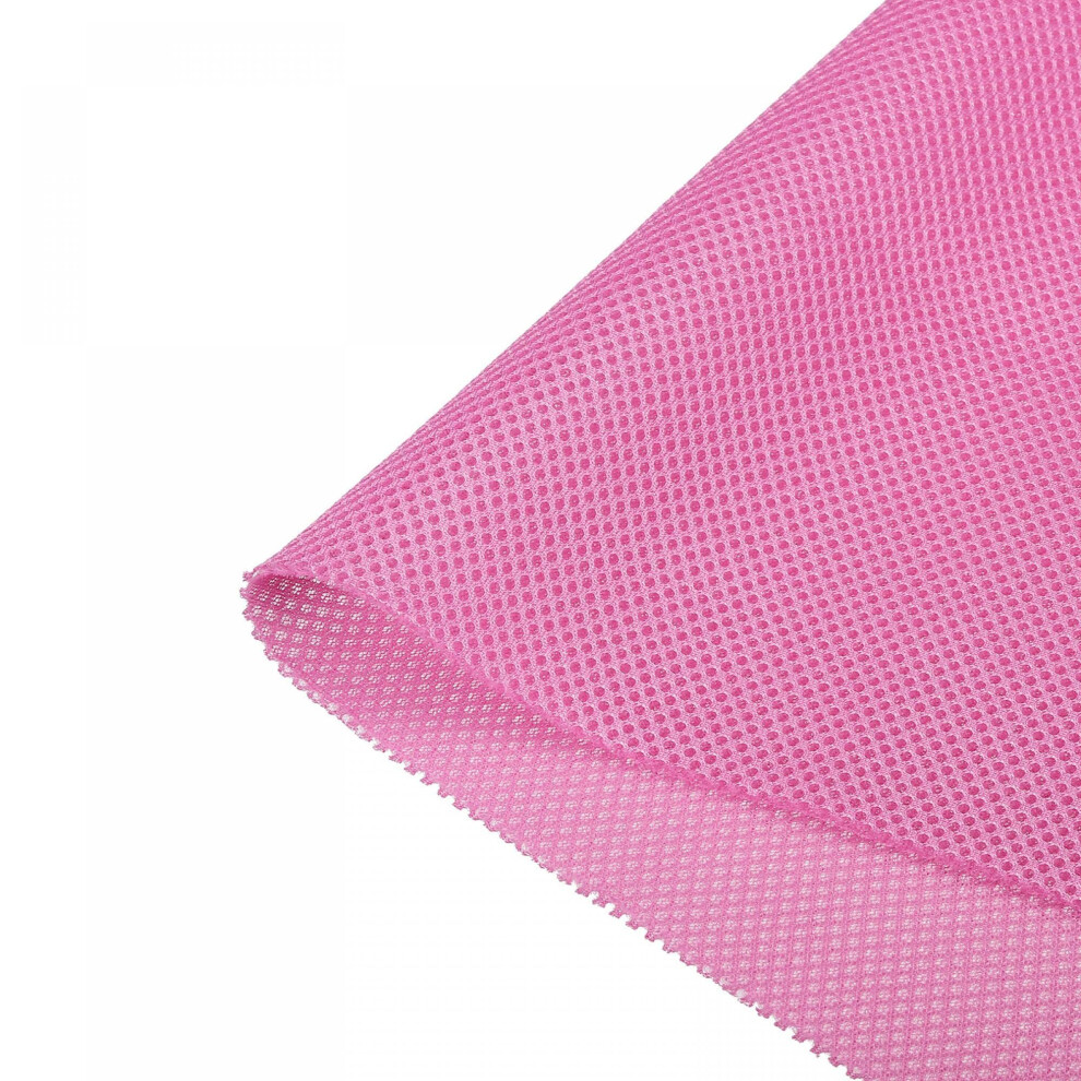 Sourcing Map Speaker Grill Cloth 20 X 55 Inch Stereo Mesh Fabric Protective Dustproof Cloth For Home Speaker Repair Pink 5009024417097