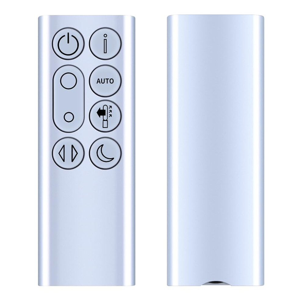 Gouyesho New Replacement Remote Control For Dyson Fan Tp04 Tp06 Tp07 Tp09 Dp04 Tp4a Tp4b (Sliver), Without Magnetic Function, No Setup Required 5001244901301