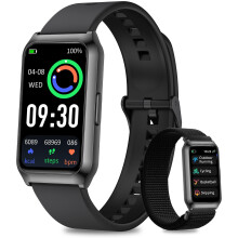 Fitoncloud Smart Watches for Women Men Fitness Tracker with SpO2/Heart Rate/Step Counter/Calories,Aluminium Case,Up to 7-Day Battery,Sleep Tracker,IP
