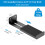 PlusAcc Universal Adjustable Wall Mount Brackets Holder for Soundbar Black 2