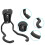 Garden Tool Hanger Wall Hooks, Weed Eater & String Trimmer Rack, Garage Tool Organizer Hooks, 4 Pack 6