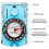(Blue) Professional Waterproof Camping Compass Hiking Backpack Essential Survival Gift for Outdoor Navigation and Map Reading 4