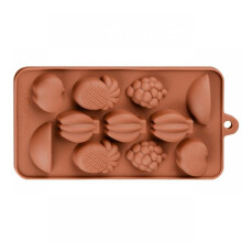 (Little Hearts) Silicone Chocolate Mold for Candies, Jelly, Ice Cubes, Fruits, 21x10x1 cm, Original Deals
