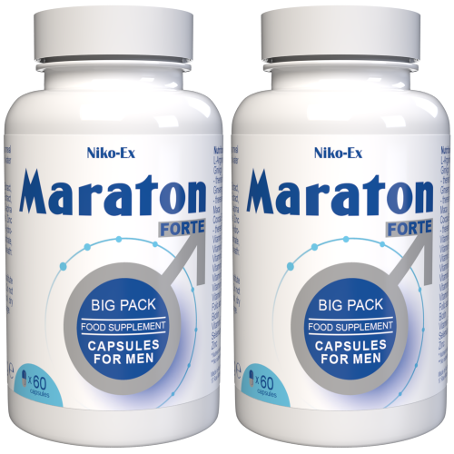Maraton Forte - 120 Capsule (2x 60 Capsule), Confezione da 2