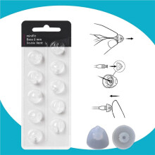 Dômes pour Appareils Auditifs de Remplacement Oticon, pour Oticon Minifit Double Vent Bass Domes (Lot de 6), Dômes Universels de 8 mm