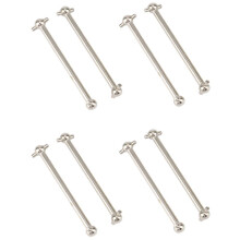 8Pcs Metal Rear Drive Shaft Dogbone for HAIBOXING HBX 16889 16889A 16890 16890A SG1601 SG1602 1/16 RC Car Upgrade Parts