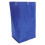 Cleaning cart bag blue reusable fabric with hooks 7