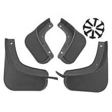 Guardabarros de Rueda Trasera Delantera de Coche Guardabarros Guardabarros para  S- SX4 2014 2015 2016 2017 2018 2019