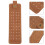 Travel jewelry organizer foldable storage strap 6