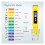pH/TDS/EC-Messgerät für Aquarienwassertests 0-14 pH 0-9990 3