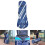 Lightweight blue rain cover with zipper for golf course 5