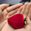 Strawberry Ring Box Mini Jewellery Box Red 6