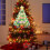 Christmas Tree Window Silhouette Decor 17 inch 20L 5