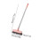 Stainless Steel Clean Broom with Extendable Handle Pink 4