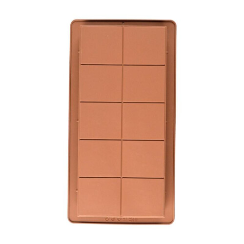 Silicone Chocolate Mold Extra Large 25x13.5cm 1 Inch Deep 2 Pack with Spatula Non-Stick Easy Release Baking Tool 1