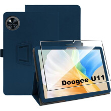 Tablet Case for Doogee U11/U11 Pro 11-Inch 2025 Model, Premium PU Leather Protective Cover with Stand and Soft Inner Lin