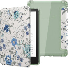 Clear TPU Protective Case for 6 Inch All New Kindle 11th Gen 2024/2022, Slim Transparent Cover with Shock Absorption