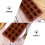 Hemoton 3-Pack Silicone Chocolate Molds, Non-Stick Easy Clean, Candy Making Molds, Baking Tools 3