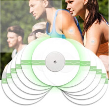 30 Pieces Transparent Round Sensor Patches for Freestyle Libre 1 2 and 3 Waterproof Adhesive Covers for Secure Daily Wea