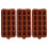 Hemoton 3-Pack Silicone Chocolate Molds, Non-Stick Easy Clean, Candy Making Molds, Baking Tools 1