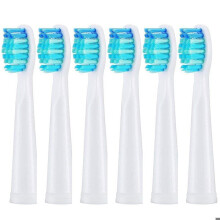 Replacement Electric Toothbrush Heads 6 Pack Compatible with Fairywill D7 D8 FW507 FW508 FW551 FW2011 FW917 FW959 FW515