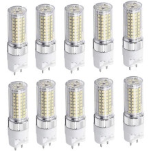 G12 LED Corn Bulb 16W, Warm White 2000LM, Dimmable, Pack of 10 for Home Lighting