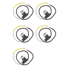 5X W11307244 W10682535 Wasmachine Deksel Vergrendelingsschakelaar Vervanging (3 Draden) Geschikt voor , Wasmachine Deksel Deurvergrendeling