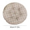Bohemian round chair pad 17 inch diameter 3