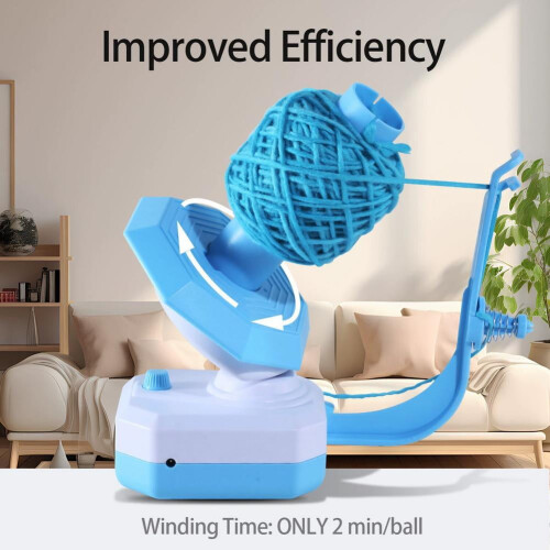 Electric Yarn Winder for Crocheting and Knitting 2