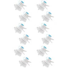 12 Pack Water Dispenser Valve, Water Jug Dispenser Valve Water Jug Cap Bottle Spout Reusable Plastic Spigot Faucet