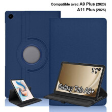 Stoßfeste 360-Drehhülle für Samsung Galaxy Tab A11 Plus und A9 Plus (11 Zoll), Blau