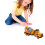 Orange Construction Truck Toy Set 2 pcs 6