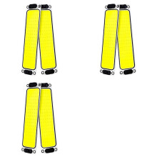 6 Peças 12-24 V 108 Led Carro Cob Barra de Luz Interior Carro Led Luzes Interiores Rv Luzes de Teto de Teto para Trailers de Carro de Acampamento Rv