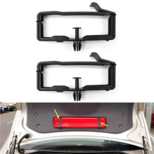 4 Stuks Waarschuwingsdriehoek voor Montagebeugel Gesp Clip 30721387 voor S40 V50 V70 S60 XC60 XC70 08-16 32269662