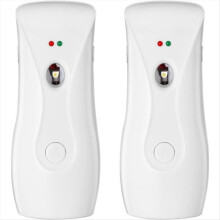 Automatische Lufterfrischer-Spender, 2er-Pack, Wandmontage oder freistehender Aerosol-Sprühkopf mit einstellbarem Timer