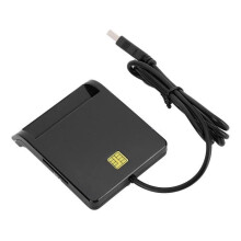 Multifunktions-Smartcard-Lesegerät, externes USB-Kartenlesegerät für SD-, TF-, M2-, MS-Bankkarten, Ausweiskarten und SIM-Karten für Laptops