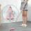 4X A Long Handled Hard Bristled Triangular Floor Brush, Bathroom Tile  Cleaning Brush 1