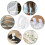 Self Adhesive Hook and Loop Tape Double Sided Hook and Loop Strip for Mosquito Net Fastening Tape 4
